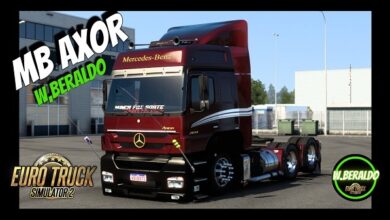 Caminhão Mercedes Benz Axor Mods Ets2 1.46