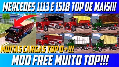 Caminhão Mercedes Benz 1113 QUalificado Mods Ets2 1.46