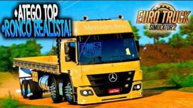 Caminhão Mercedes Benz Atego Top Mods Ets2 1.46