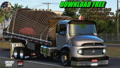 Caminhão MB 1313 Qualificado Mods Ets2 1.47