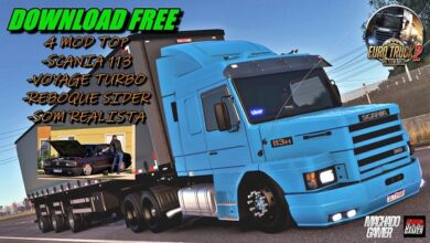 Caminhão Scania 113H Qualificada Mods Ets2 1.47